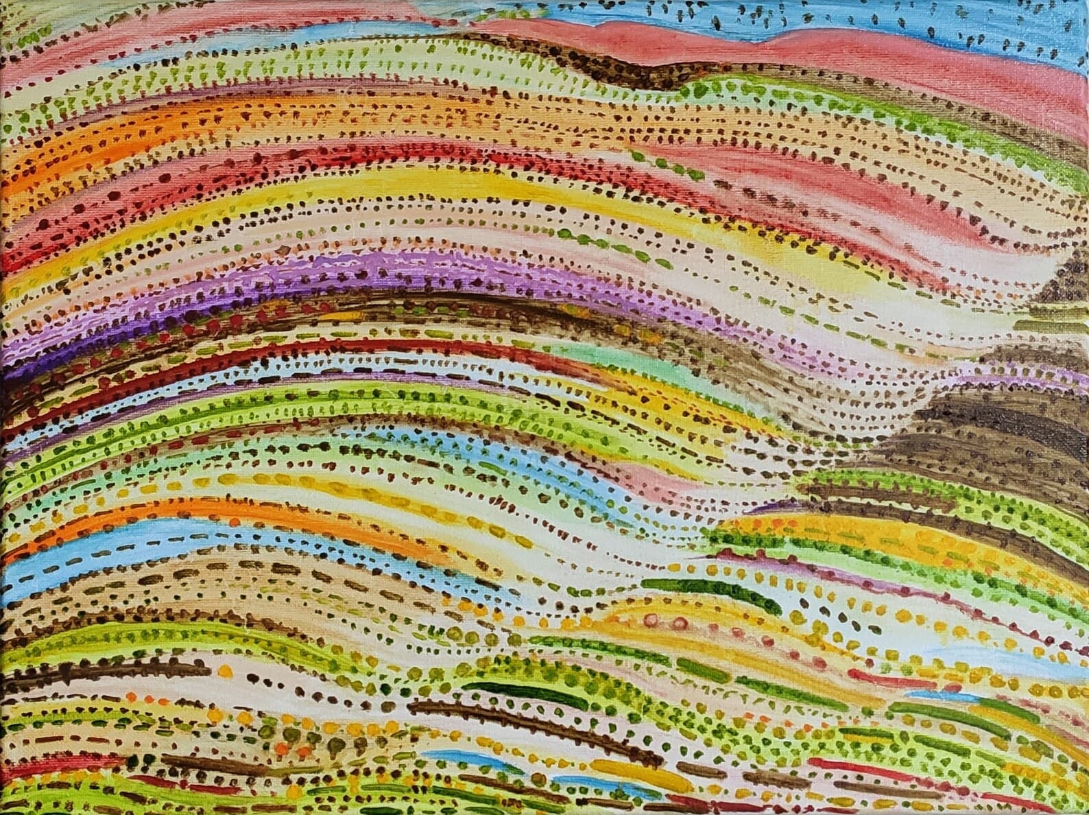 Abstract Palouse Harmony